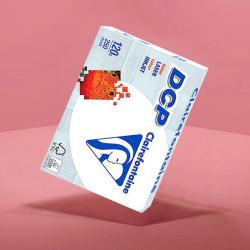 Papel A4 branco acetinado 120gr Clairefontaine 250 fls.