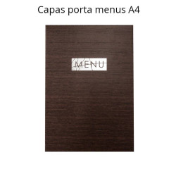 Capas porta menus fechadas