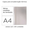 Capas térmicas para encadernação A4