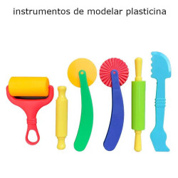 Instrumentos para modelar plasticina