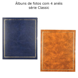 Álbuns de fotos Liderpapel série Classic