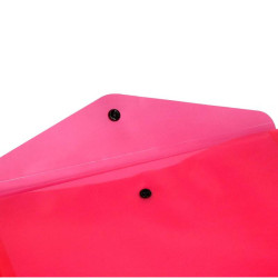 Envelopes plásticos A4 com furação para arquivar