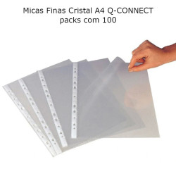 Micas Finas Cristal A4 Q-CONNECT
