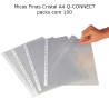 Micas Finas Cristal A4 Q-CONNECT