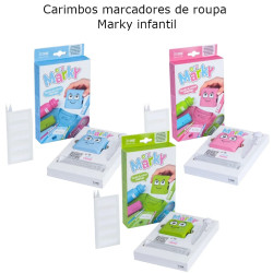 Carimbo marcador de roupa Marky infantil