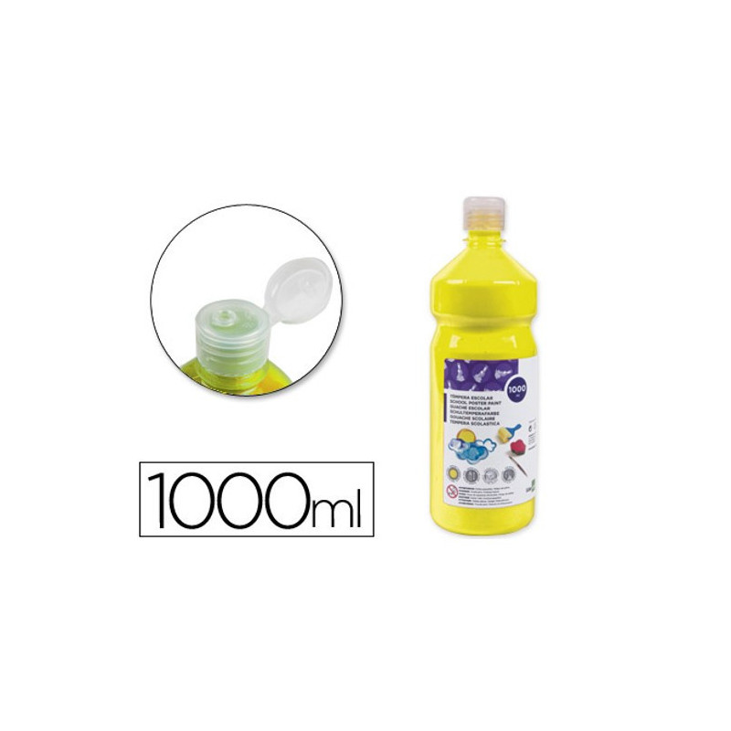 Guaches líquidos coloridos com 1000ml