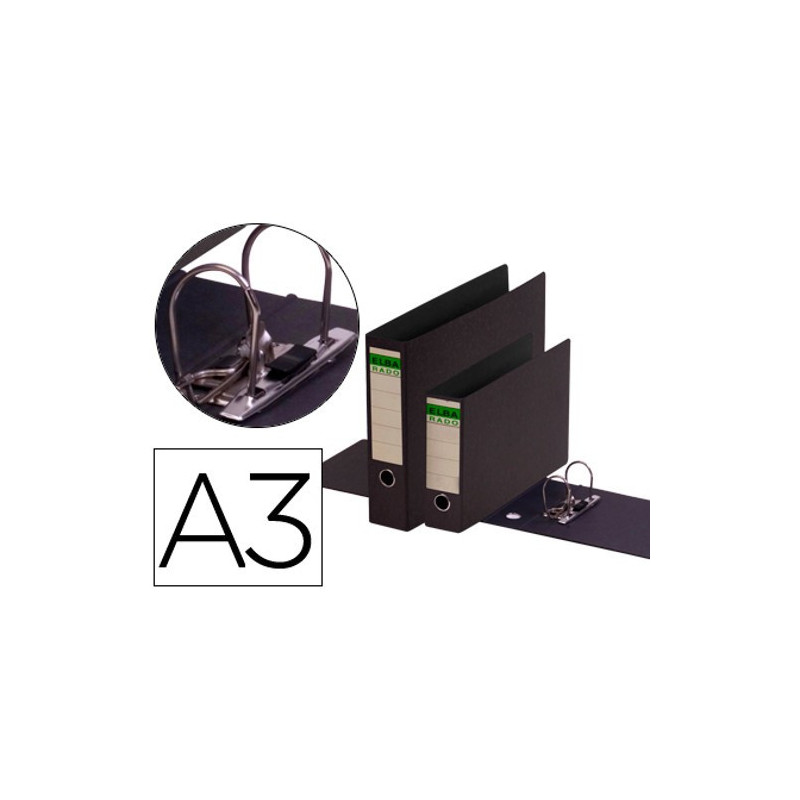 Pastas de arquivo A3 ao baixo Elba