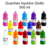 Guaches líquidos Giotto 500ml