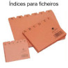 Índices alfabéticos para ficheiros