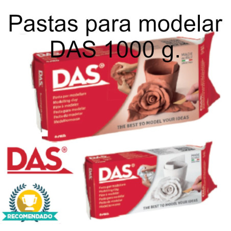 Massas de modelar DAS 1 kg.