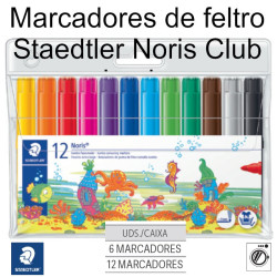 Marcadores de feltro Staedtler Noris Club Jumbo