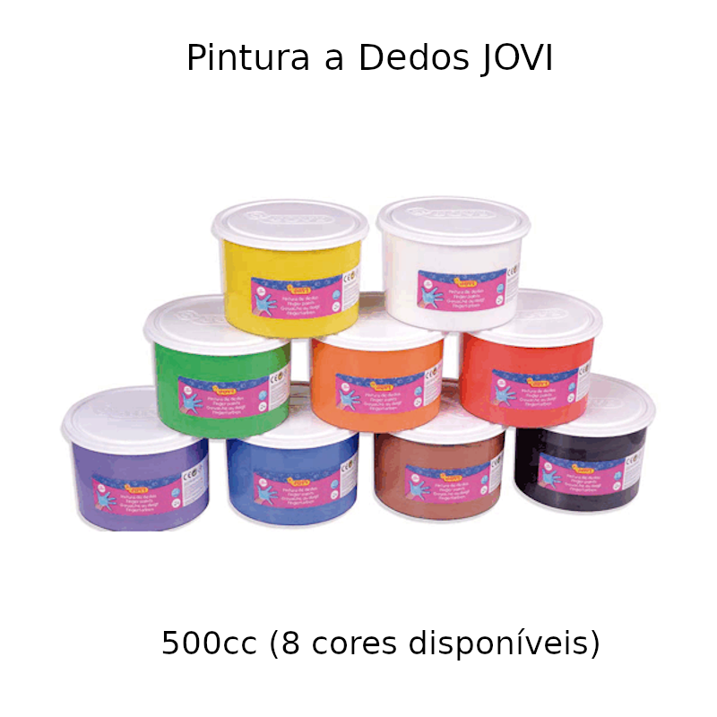 Pintura a dedos Jovi 500cc.