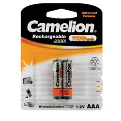 Pilhas AAA recarregáveis