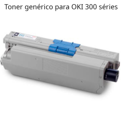 Toner OKI 44973536 preto para  C301 e C321