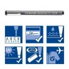 Marcadores Staedtler calibrados micrometricos 308 pretos 0,2 mm