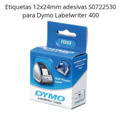 Etiquetas adesivas 24x12mm Dymo S0722530