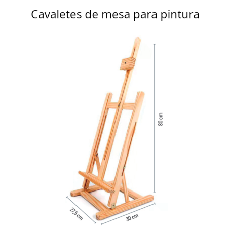 Cavaletes de mesa para pintura