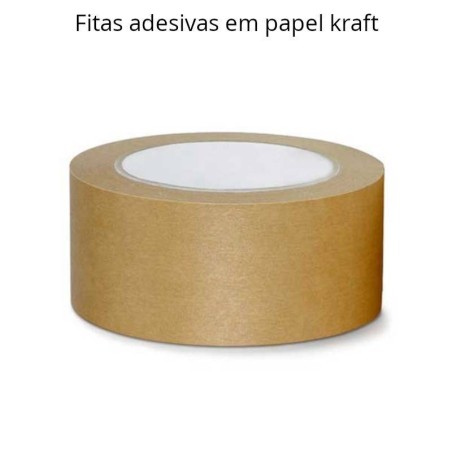 Fitas adesivas em papel para embalagem