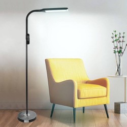 Candeeiros de chão LED com controlo remoto