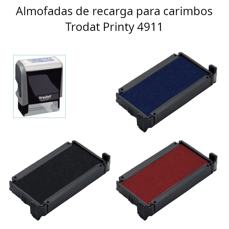 Almofadas para carimbos Trodat Printy 4911