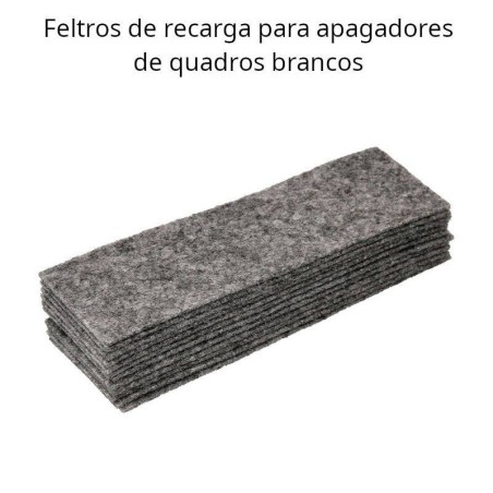 Feltros de recarga para apagadores magnéticos Q-Connect