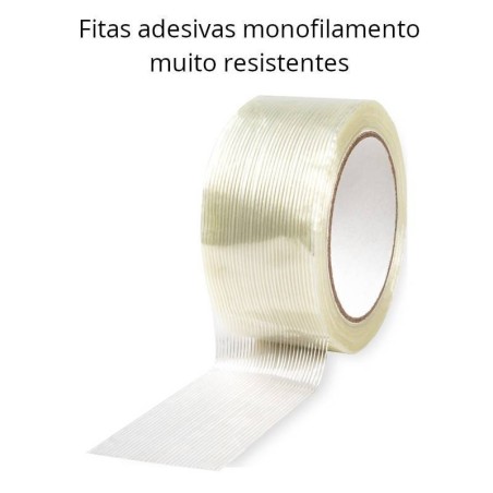 Fita adesiva monofilamentos