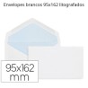 Envelopes americanos 95x162mm pack com 25