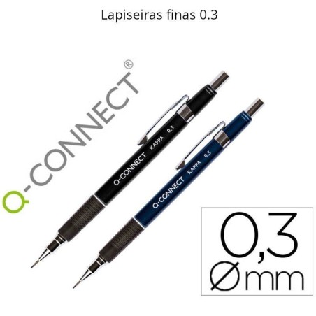 Lapiseiras 0,3 Q-Connect Kappa