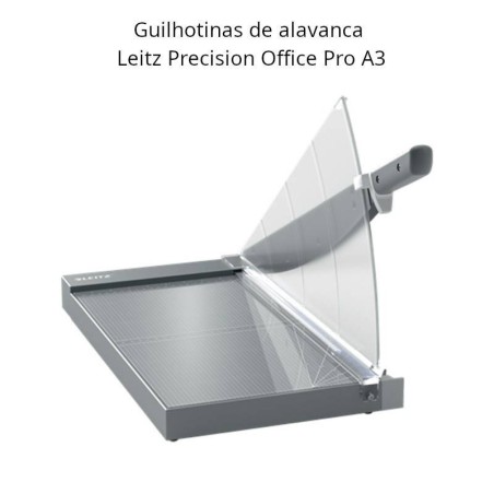 Guilhotinas de alavanca Leitz Precision Office Pro A3