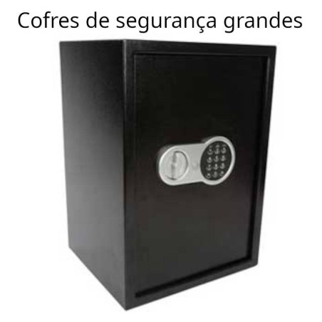 Cofres de segurança grandes 500x350x310mm
