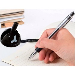 Esferográficas com base para balcões