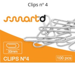 Clips nº 4 - caixa com 100