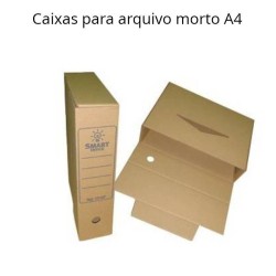 Caixas para Arquivo Morto L80 340x250mm Kraft
