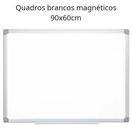 Quadros brancos magnéticos 90x60 cm