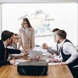 Quadros brancos magnéticos 200x100 cm