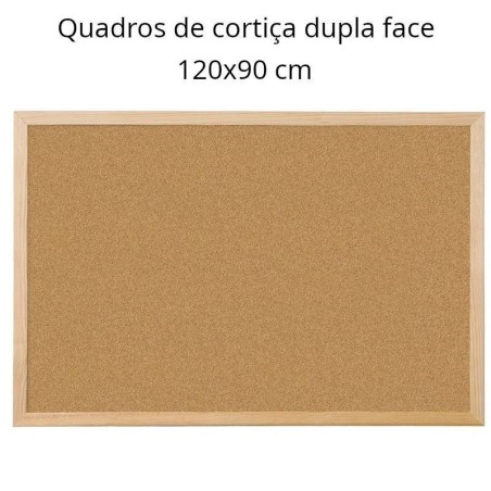 Quadros de cortiça 120x90 cm