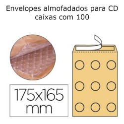Envelopes almofadados para CD (caixas com 100)