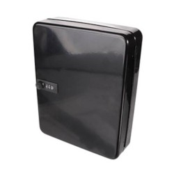 Chaveiros pretos para 46 chaves com fechadura de combinação