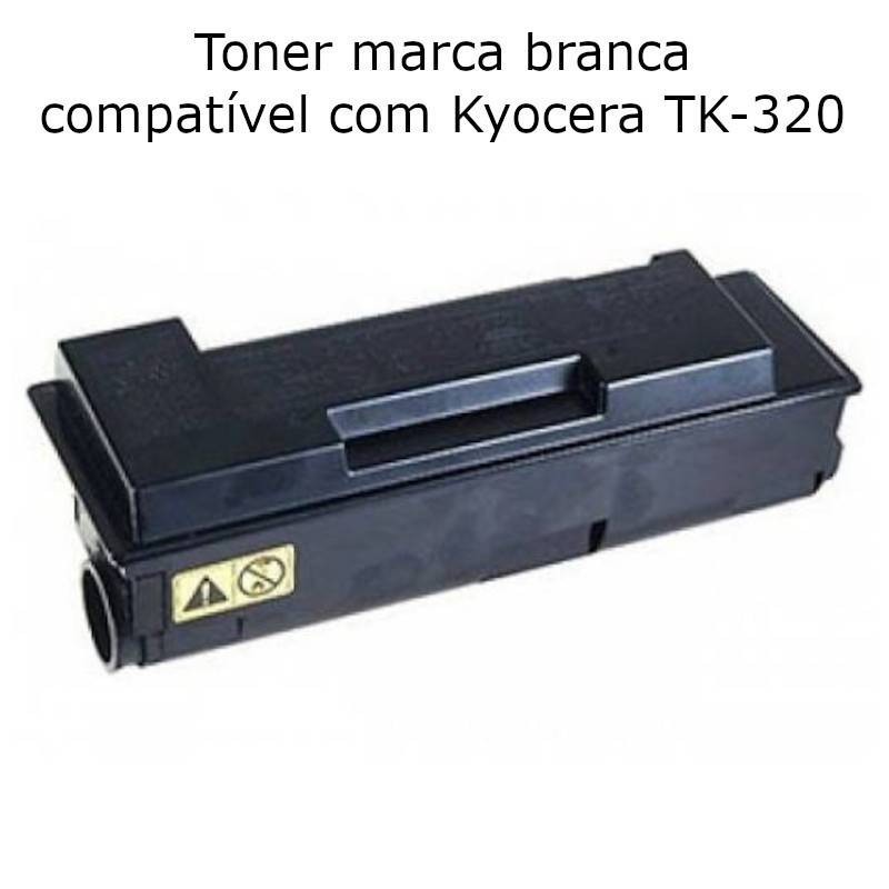 Toner compatível com Kyocera TK320