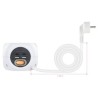 Extensão multiconexões com 3x Tomadas 2x USB-A e 2x USB-C