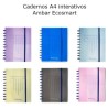 Cadernos interativos A4 Ambar EcoSmart