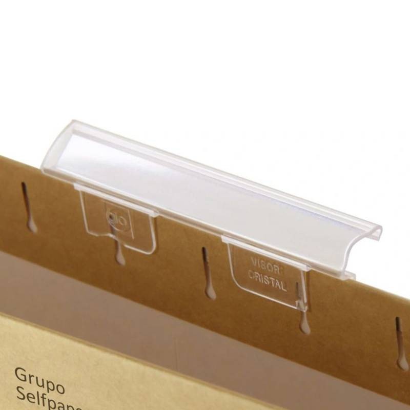 Visores Transparentes para Capas de Arquivo Suspenso - GIO Glass Viewer