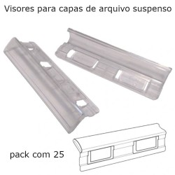 Visores Transparentes para Capas de Arquivo Suspenso - GIO Glass Viewer