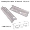 Visores Transparentes para Capas de Arquivo Suspenso - GIO Glass Viewer
