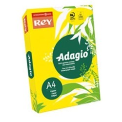 Papel Adágio amarelo intenso A4