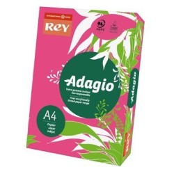 Papel A4 Adágio rosa fluorescente