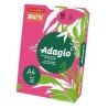 Papel A4 Adágio rosa fluorescente