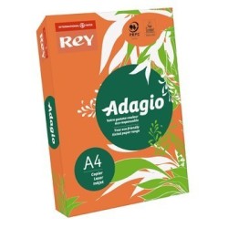 Papel A4 Adágio laranja fluorescente