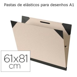 Pasta de elásticos para desenhos A1 Canson Brut