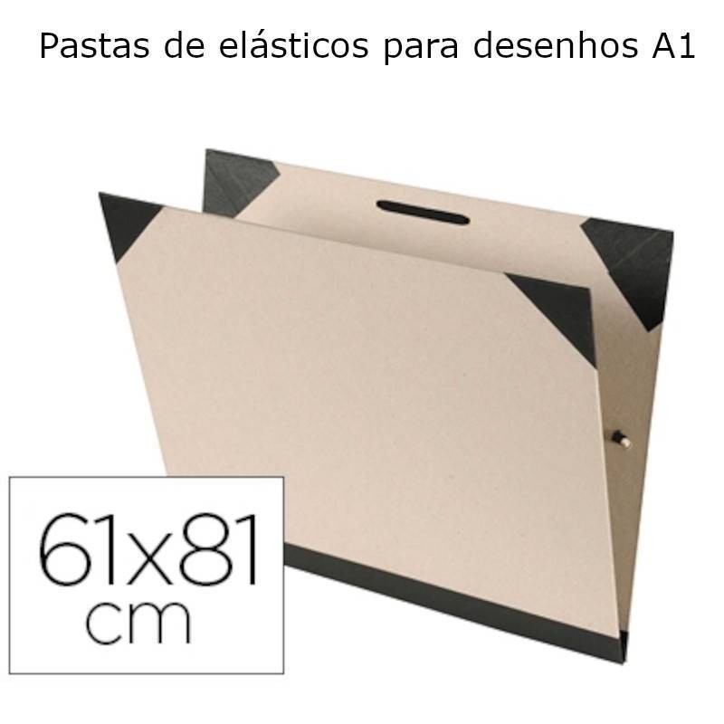 Pasta de elásticos para desenhos A1 Canson Brut